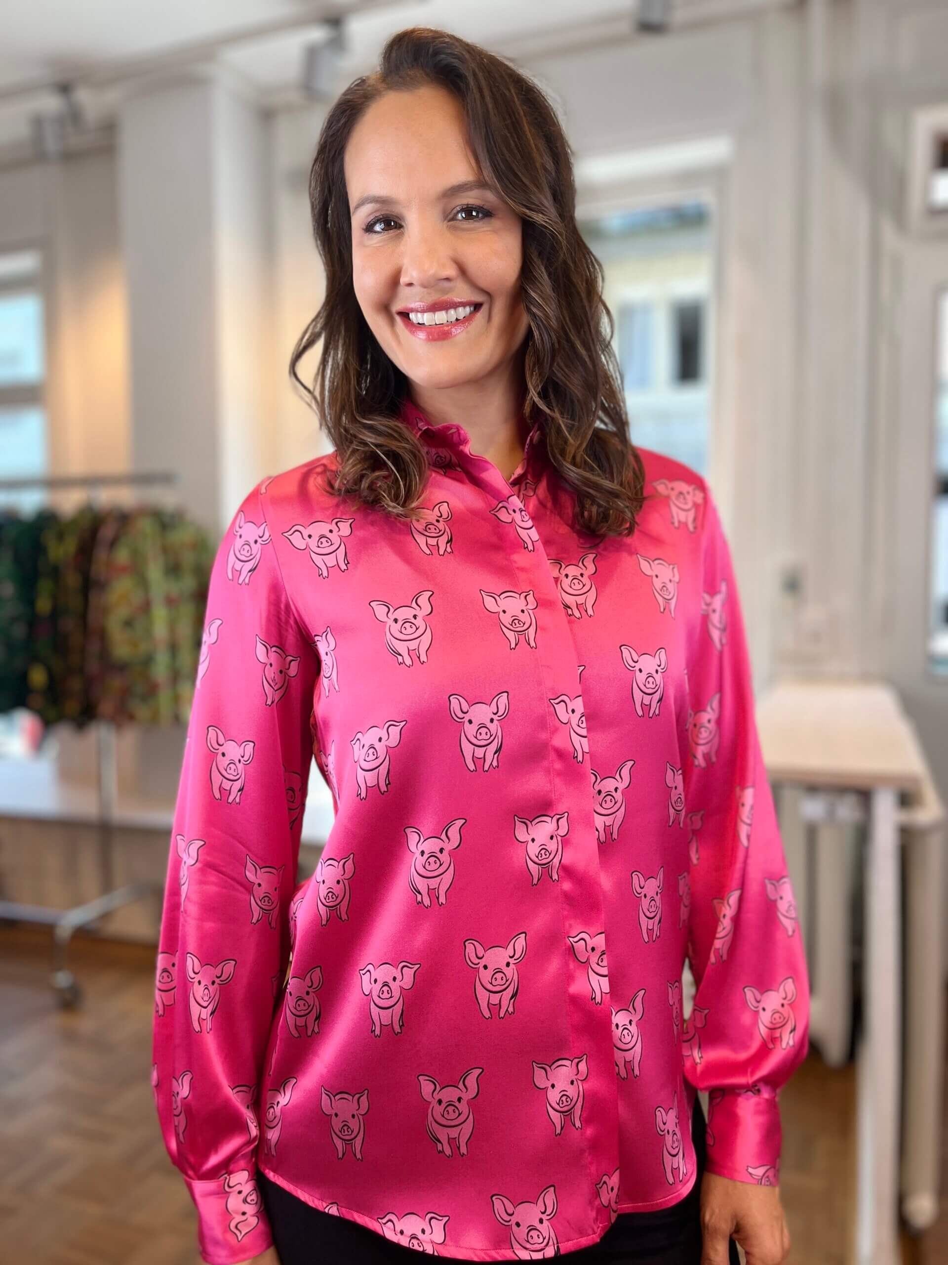 Baby Pigs – Silk Blouse