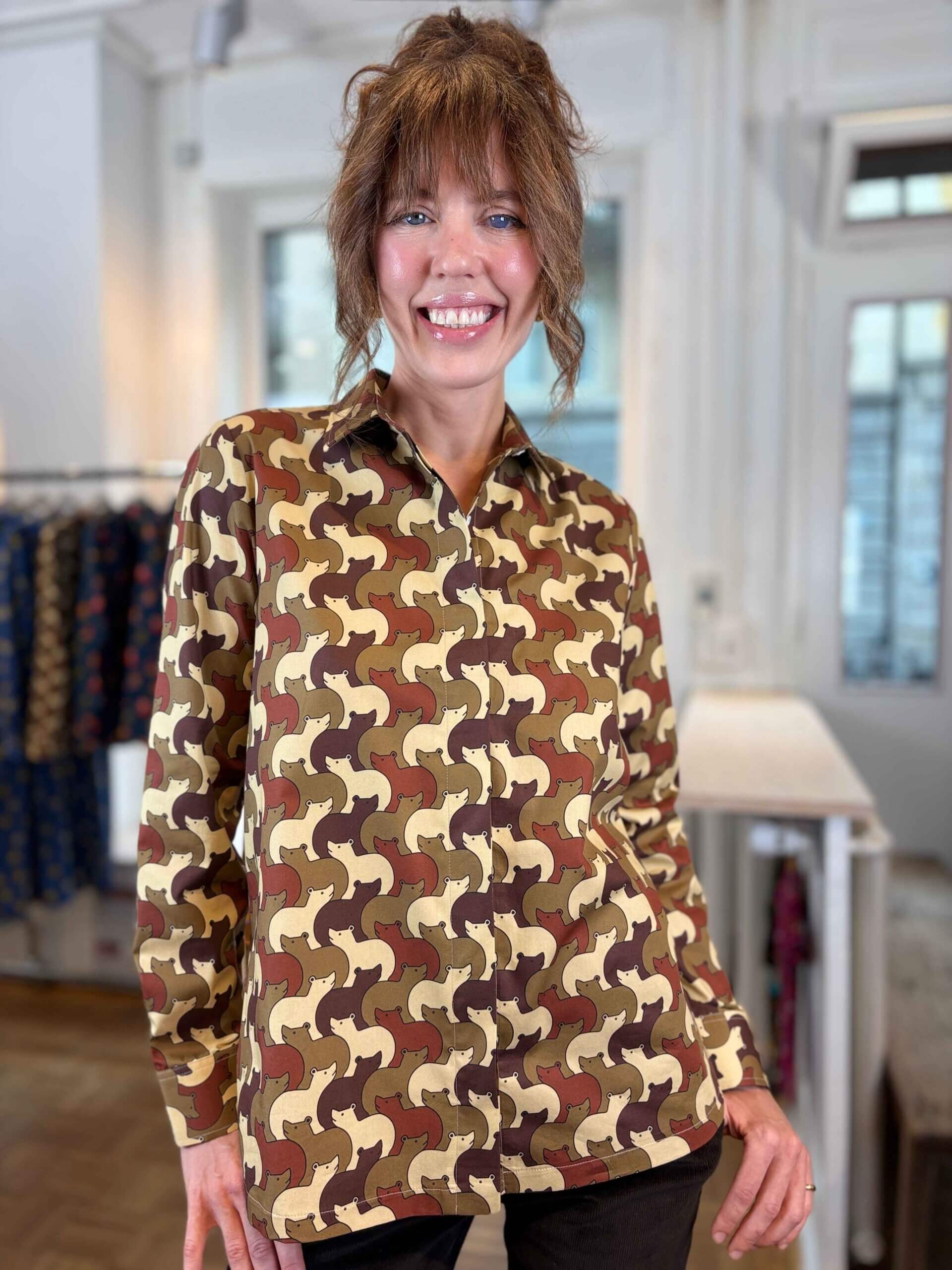 Bears- Blouse loose fit